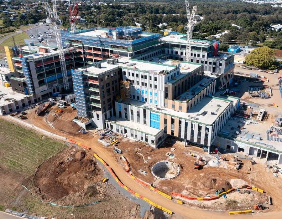 Tweed Valley Hospital site, July 2022